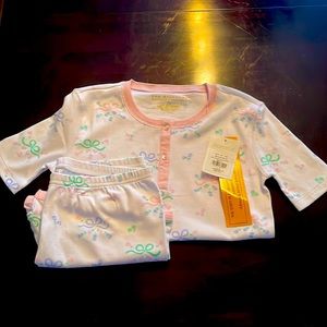The Beaufort Bonnet Company Kids size 12 Grandmillenial short pajama set